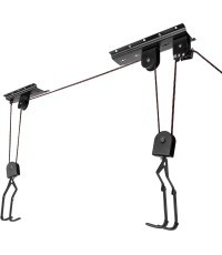 Потолочный держатель для велосипеда Force Lifty, сталь, черный