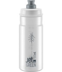 Elite pudele Jet Green caurspīdīgi zaļa, pelēka, ar logotipu 550ml