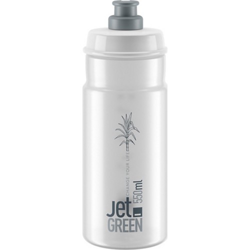 Elite Jet Green Water Bottle 550 ml (clear)