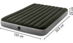 Intex piepūšamais divvietīgais matracis 203 x 152 cm, 64109