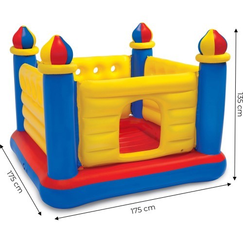 Inflatable Trampoline Kids Castle 174 x 174 x 135 cm 48259 INTEX