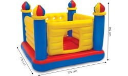 Inflatable Trampoline Kids Castle 174 x 174 x 135 cm 48259 INTEX