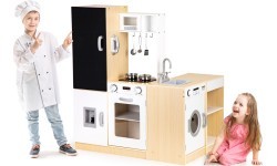 Деревянная игрушечная кухня ECOTOYS XXL