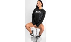 UFC Venum Authentic Fight Week Women's Pullover Hoodie - Black