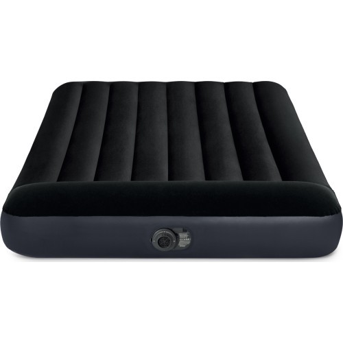 Inflatable mattress with pump bed velour Intex 64148ND