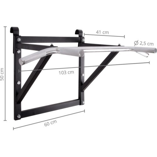 Wall-Mounted Pull-Up Bar inSPORTline LCR-1115