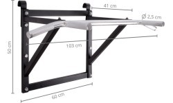 Wall-Mounted Pull-Up Bar inSPORTline LCR-1115