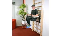 Pie sienas/uz sienas montējami paralēlie stieņi inSPORTline LCR-11114B - Black