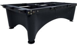 Бильярдный стол Pool Dynamic IV, 9 футов, глянцевый белый, Simonis 760 сине-зелёный