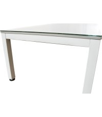 Galda vāks, rūdīts stikls, 7 pēdas, Vankūveras galdiem