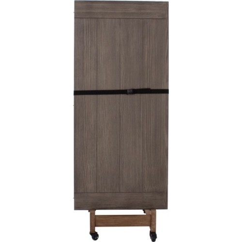 Caddy for Table Covers, Silver Mist Oak