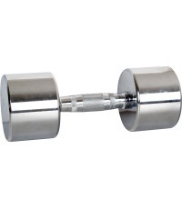 Hromēta hantele inSPORTline 10 kg