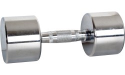 Хромированная гантель inSPORTline Crossteel 10 кг