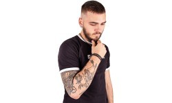 Leather Bracelet W-TEC Cregnesh