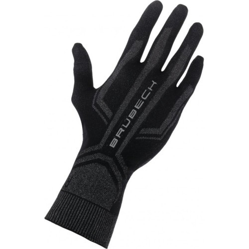 Brubeck Running Gloves Black GE10010A - Black