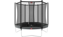 Батут BERG Favorit Regular 200 серый + защитная сетка Comfort