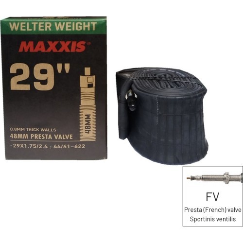 Камера Maxxis Welter Weight 29x1.75/2.4 FV 48mm