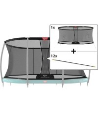 Aizsargtīkls Grand Safety Net Deluxe 470 ar karkasa caurulēm