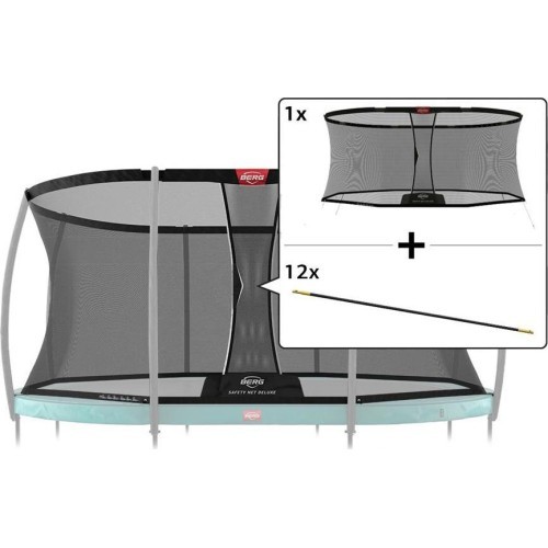 Aizsargtīkls Grand Safety Net Deluxe 470 ar karkasa caurulēm
