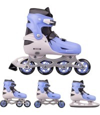 Regulējamas 4-in-1 slidas inSPORTline Foursimo