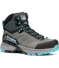 Scarpa Rush TRK GTX Sieviešu pārgājienu zābaki - Pilka (midgray-aqua)