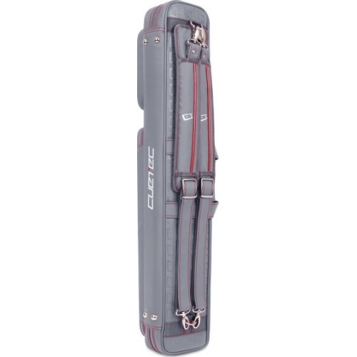 Mīksts futrālis biljarda ķijam Cuetec Pro Line, Speed Gray, 4x8, 85 cm