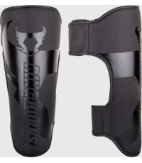 Shin Guards Ringhorns Charger - Black/Black