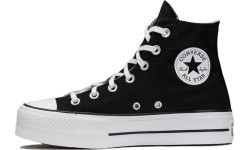 Converse Ctas Lift Hi Black женская обувь 560845C