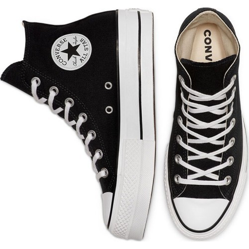 Converse Ctas Lift Hi Black sieviešu apavi 560845C