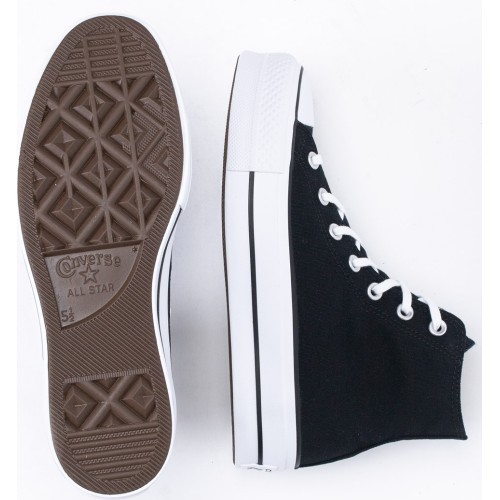 Converse Ctas Lift Hi Black sieviešu apavi 560845C