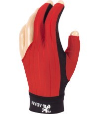 Перчатки для карома Adam Pro красные средние