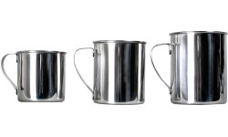 Stainless Steel Mug BasicNature, Polished, 0.2L