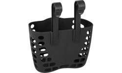 Velosipēda grozs FORCE (plastmasas, melns)