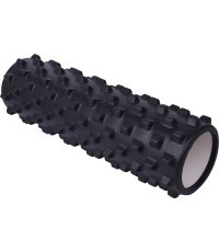 Массажный ролик Yate - 45x15 см, черный