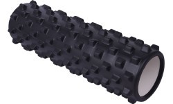 Массажный ролик Yate - 45x15 см, черный