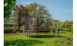 EXIT Allure Premium trampoline ø427cm - green