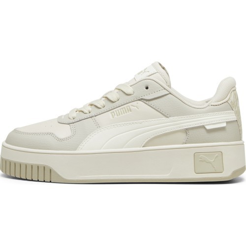 Puma Carina Street Animal Fever Women's Sneakers Beige Gray 398921 01
