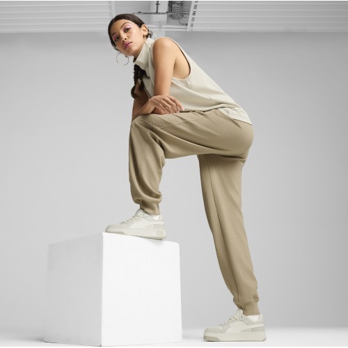 Puma Carina Street Animal Fever sieviešu apavi, bēši pelēki 398921 01