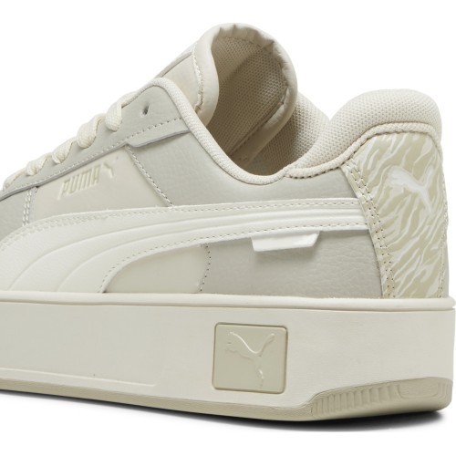 Puma Carina Street Animal Fever sieviešu apavi, bēši pelēki 398921 01