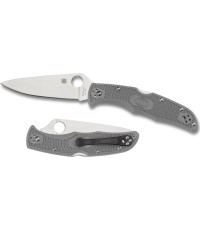 Folding Knife Spyderco C10FPGY Endura 4, Flat Ground, Gray