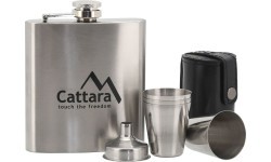 Pudele ar 4 glāzītēm Cattara 175 ml