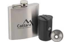 Фляга с 4 стопками Cattara 175 мл