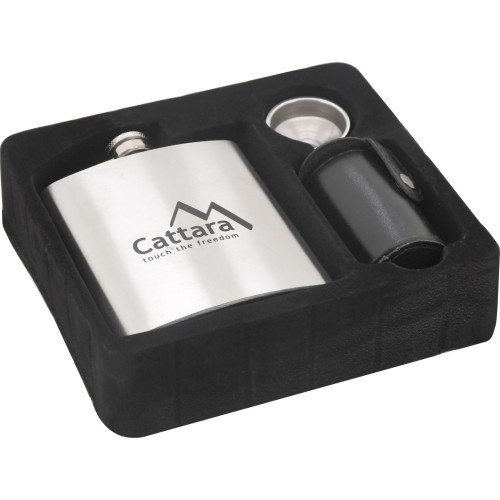 Pudele ar 4 glāzītēm Cattara 175 ml