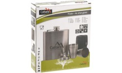 Pudele ar 4 glāzītēm Cattara 175 ml