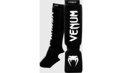 Venum Kontact Shin Guards - Black