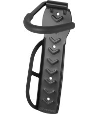 FORCE Bicycle/Scooter Wall Mount Rack Behind Wheel (Steel, Black)