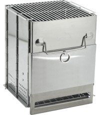 Grill wood cooker CUBE folding