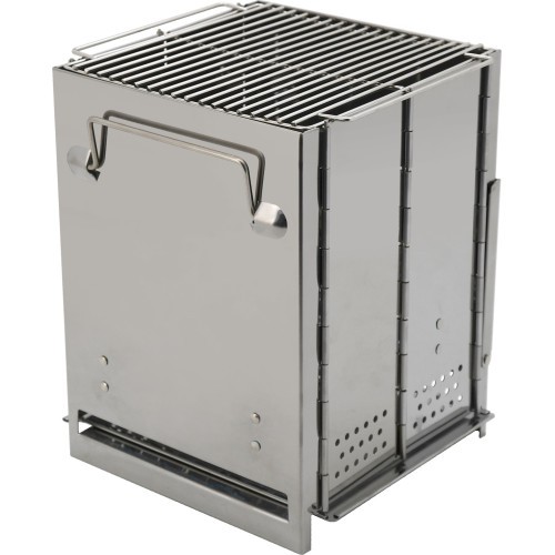 Grill wood cooker CUBE folding
