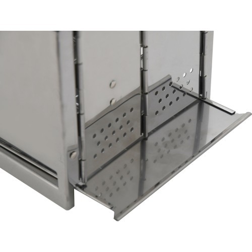 Grill wood cooker CUBE folding