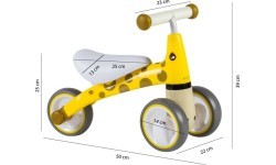 Līdzsvara velosipēds Ecotoys Giraffe